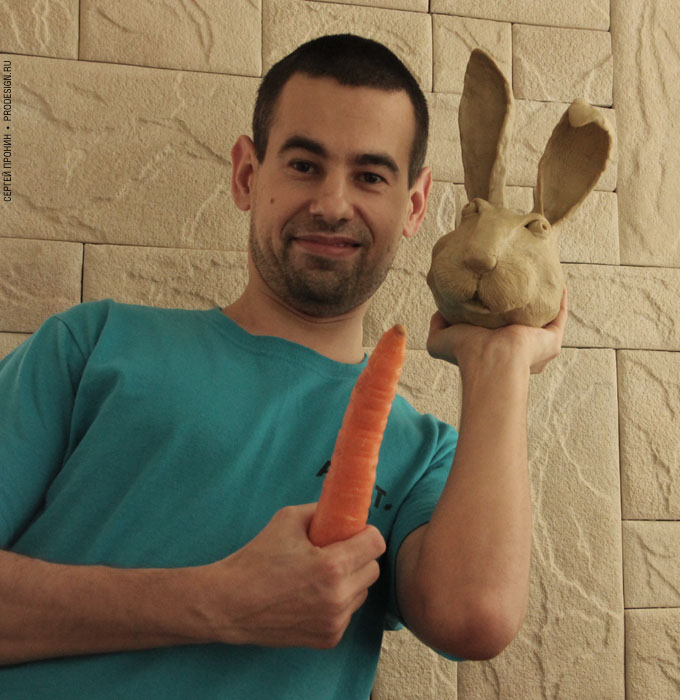 Сергей Пронин: зайчелло и морковь